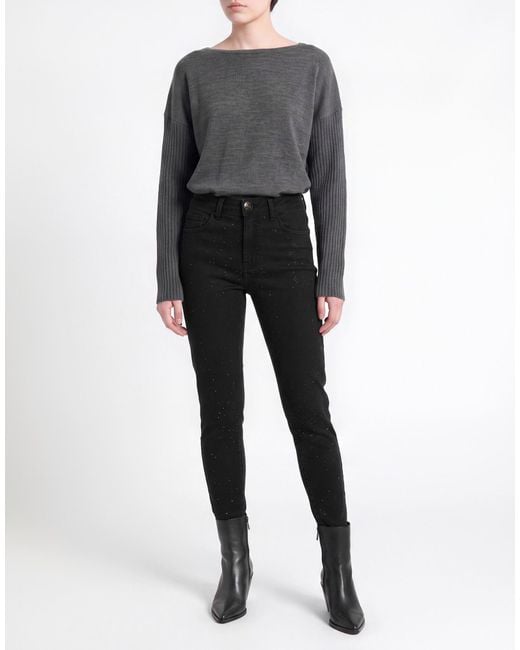 8pm Black Jeans Cotton, Elastane