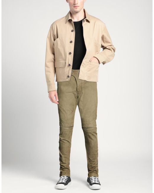 DEVOA Natural Jeans Cotton for men