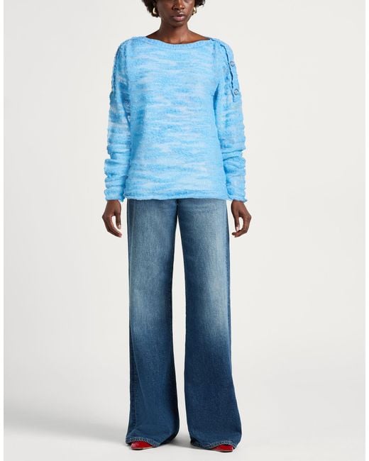 ANDERSSON BELL Blue Azure Sweater Mohair Wool, Alpaca Wool, Nylon
