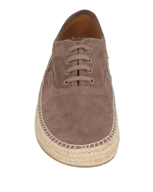 J.W. Anderson Brown Espadrilles Leather for men