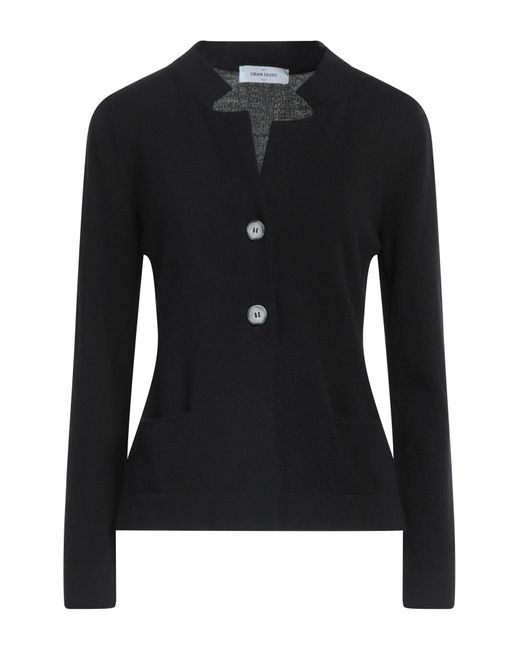 Gran Sasso Black Strickjacke