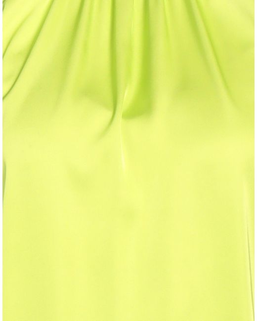 Pinko Yellow Top Polyester, Elastane