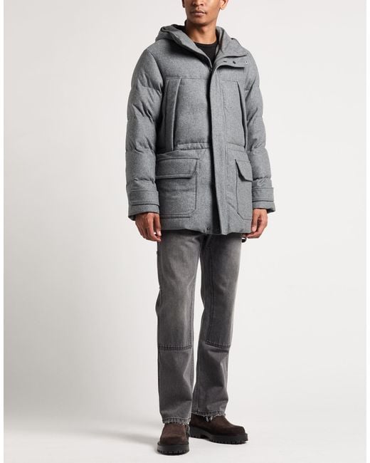 Montedoro Gray Puffer Virgin Wool for men