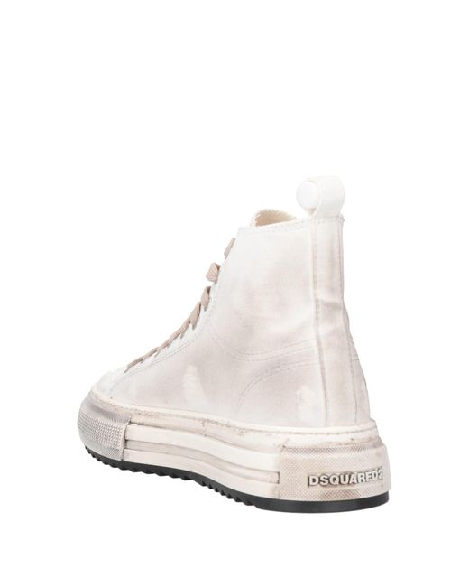 DSquared² White Sneakers for men