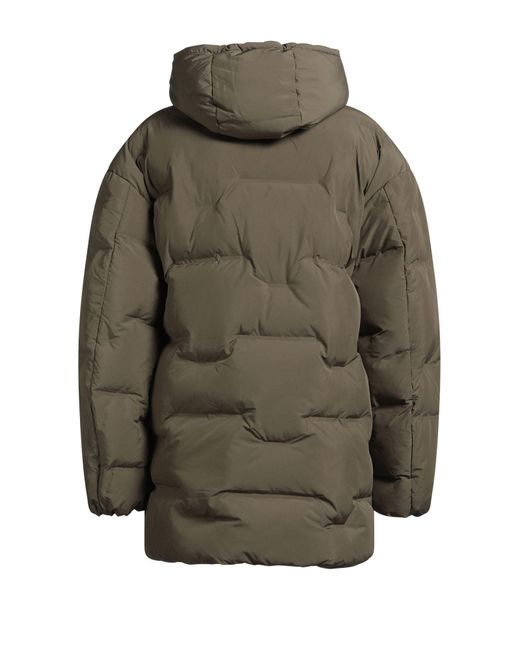 Ganni Green Puffers