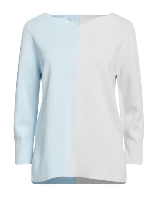 Le Tricot Perugia Blue Sweater