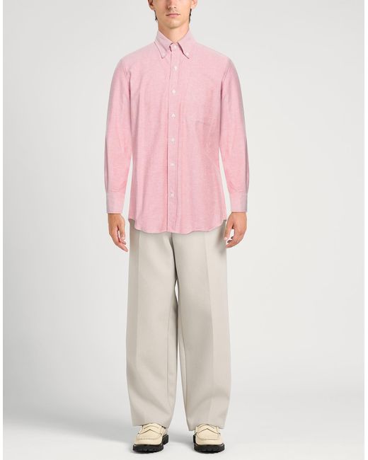 Glanshirt Pink Shirt for men