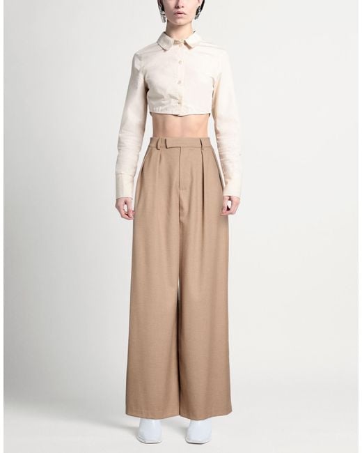 ViCOLO Natural Pants Polyester, Viscose, Elastane
