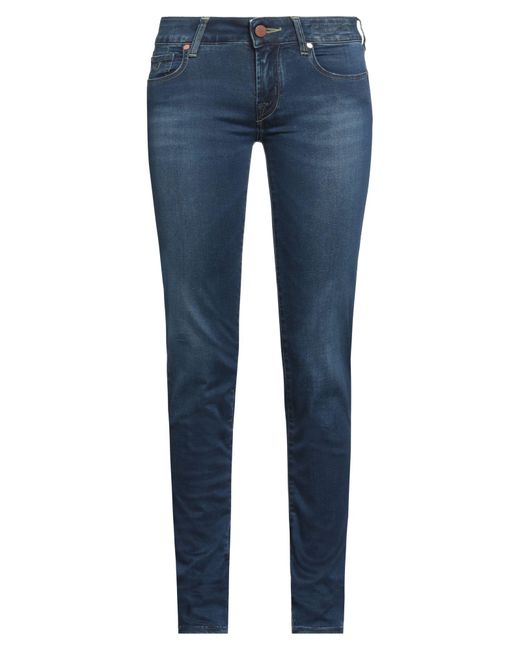 Jacob Cohen Blue Jeans Cotton, Polyester, Elastane