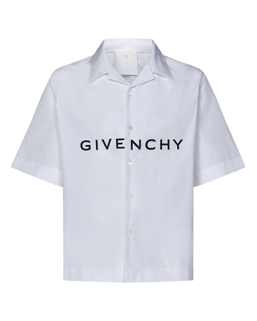 Chemise Givenchy pour homme en coloris Gray