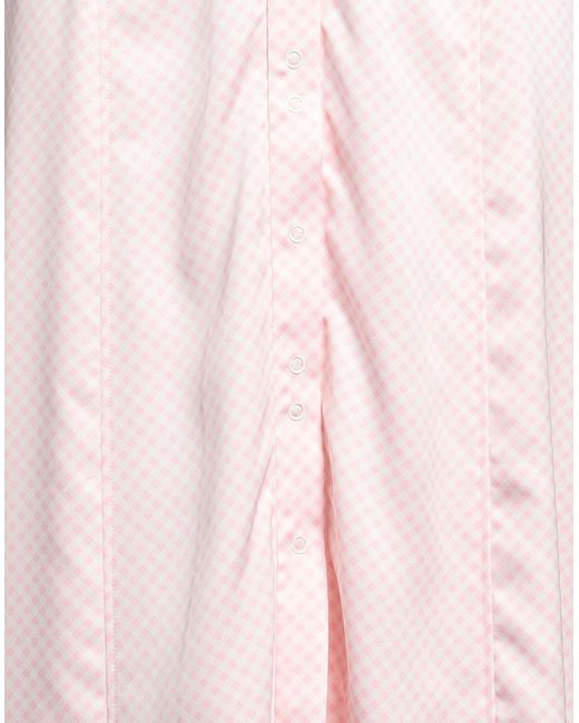 Ganni Pink Maxi-Kleid