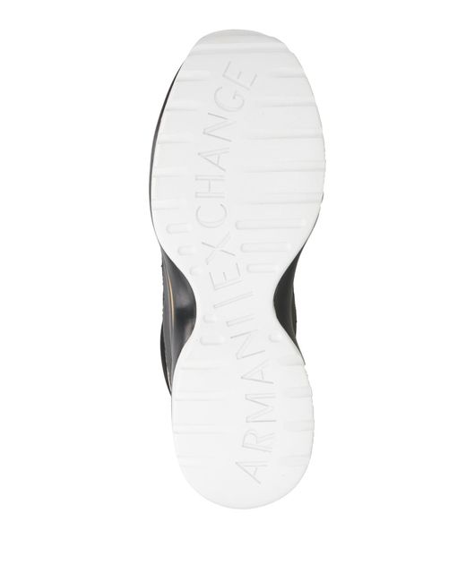 ARMANI EXCHANGE Black Trainers