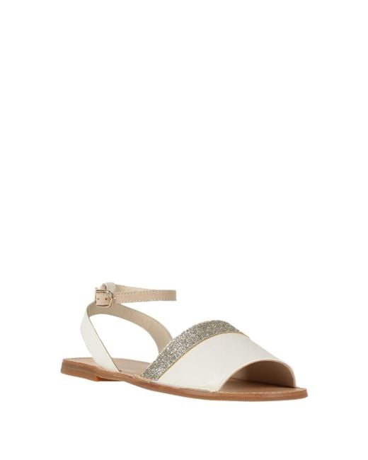 Eleventy White Sandale