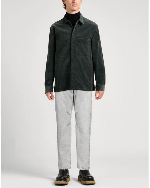 Eleventy Gray Faded Straight-Leg Denim Jeans for men