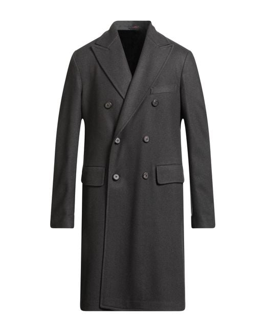 The Gigi Black Coat for men
