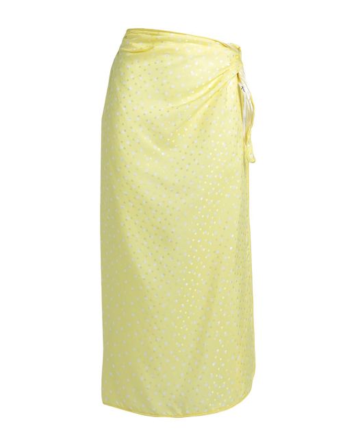 ROWEN ROSE Yellow Maxi Skirt