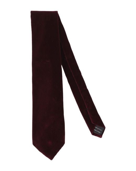 Tom Ford Purple Ties & Bow Ties Cotton for men