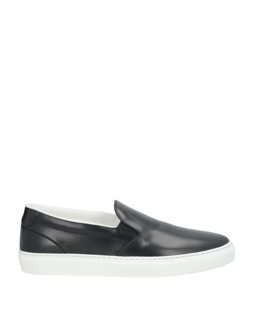 Doucal's Gray Sneakers Leather for men