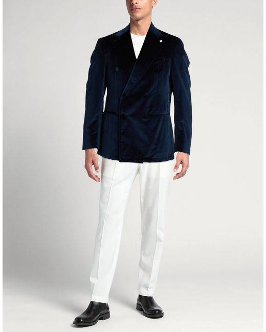 Sartoria Latorre Blue Blazer for men