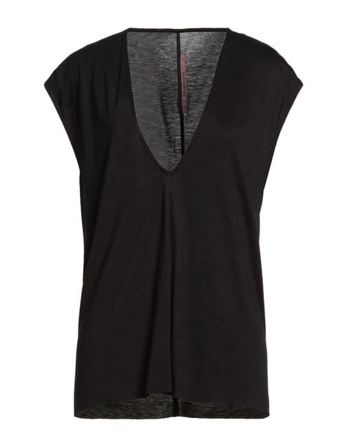 Rick Owens Black T-Shirts