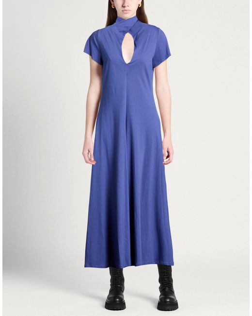 Pierantonio Gaspari Blue Midi Dresses