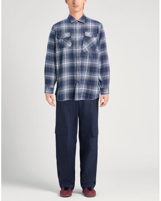 Woolrich Blue Shirt for men