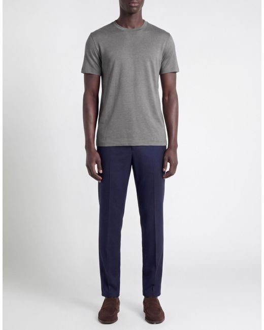 Fedeli Gray T-Shirt for men