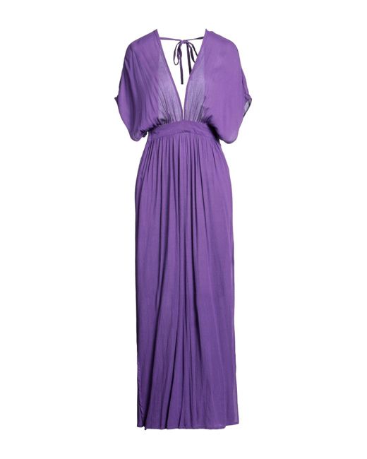 NA-KD Purple Maxi Dress