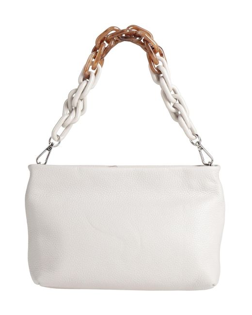 Gianni Chiarini White Handbag