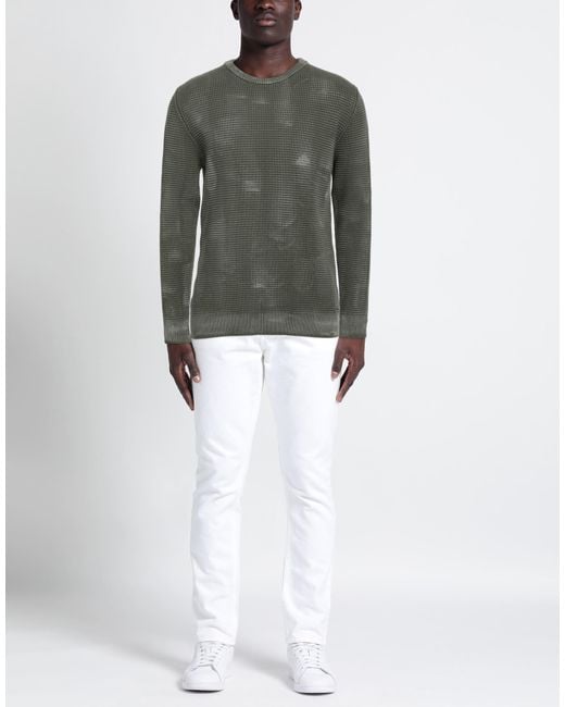 Bark Green Jumper for men
