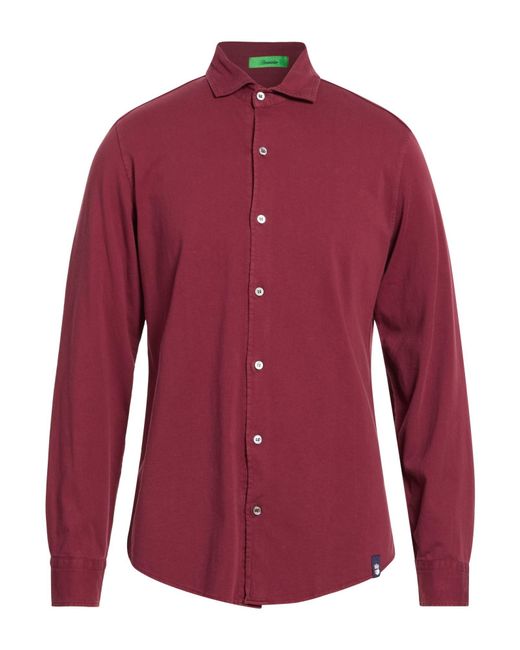 Drumohr Red Shirts for men