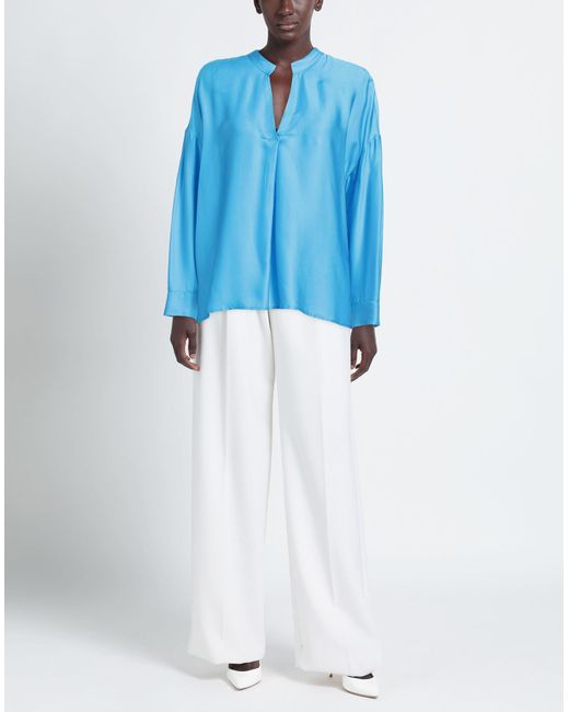 Manila Grace Blue Top