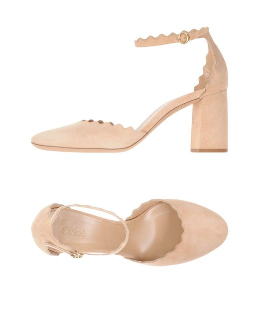 Chloé Natural Pumps