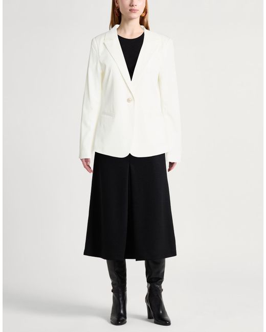 Yes Zee White Blazer