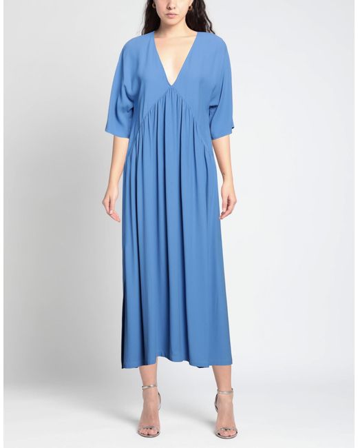 Liviana Conti Blue Maxi Dress