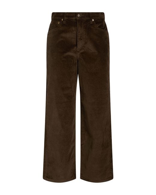 Rag & Bone Brown Military Shorts & Bermuda Shorts Cotton, Modal, Elastane