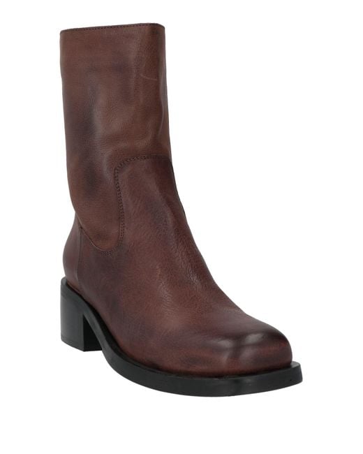 Maliparmi Brown Ankle Boots