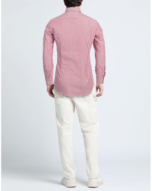 Camisa Alessandro Gherardi de hombre de color Pink