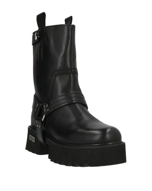 Cult Black Ankle Boots