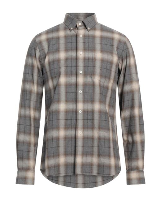 Cruna Gray Shirt Cotton for men