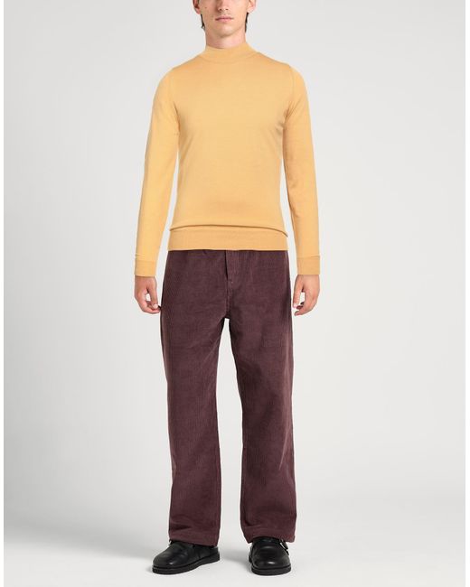 John Smedley Yellow Turtleneck Wool for men