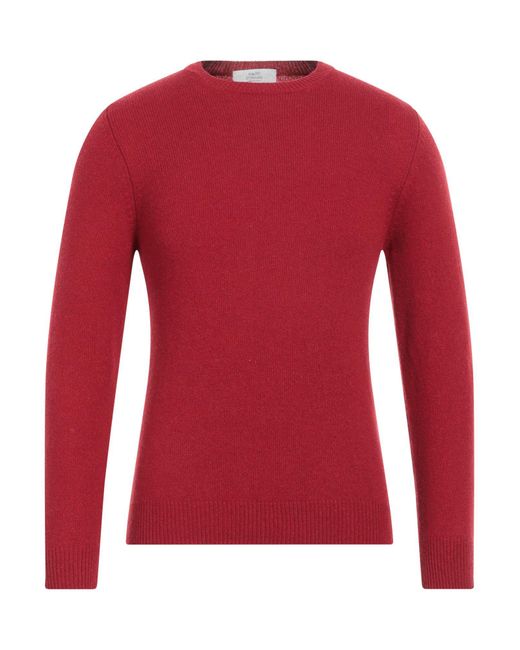 Mauro Ottaviani Red Sweater Cashmere for men