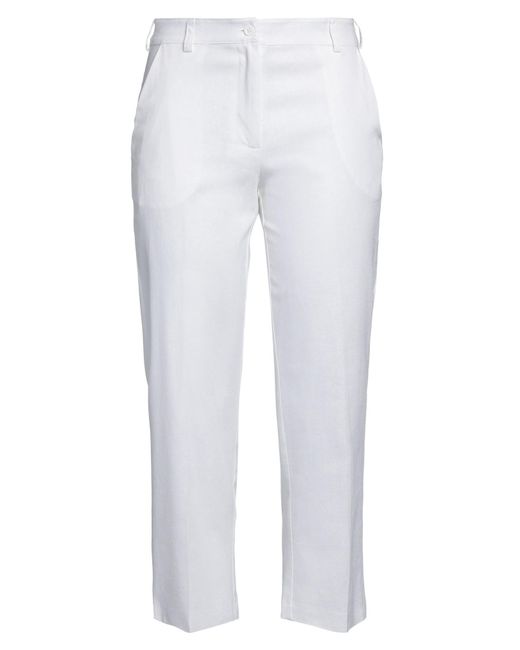 Camicettasnob White Trouser