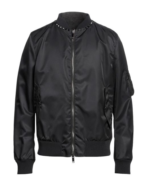 Valentino Garavani Jacket in Black for Men Lyst UK