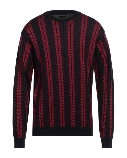 Giorgio Armani Red Sweater for men