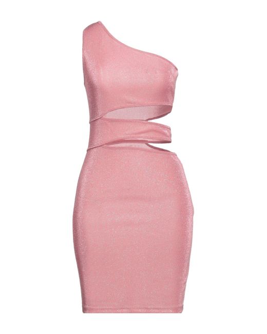 FACE TO FACE STYLE Pink Mini Dress