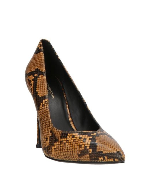 Tosca Blu White Mustard Pumps Synthetic Material