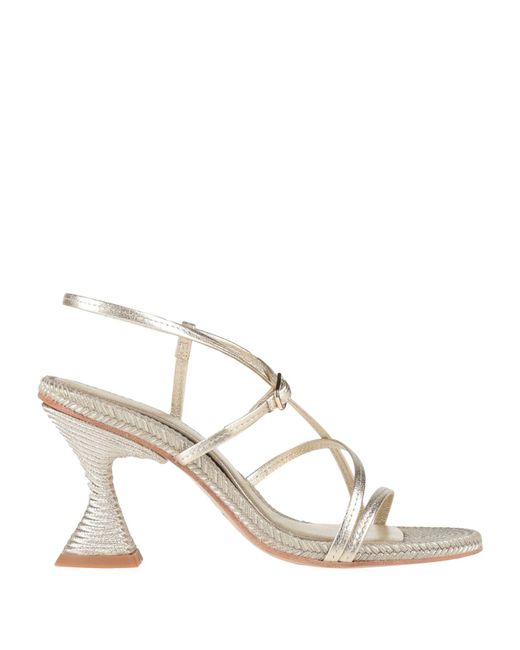 Paloma Barceló Natural Sandals