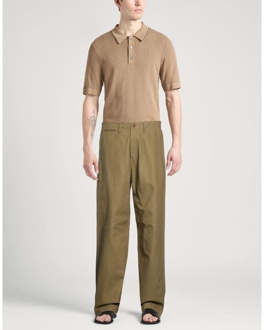 Pantalone di Edwin in Green da Uomo