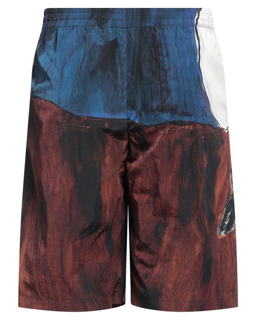 Burberry Blue Shorts & Bermuda Shorts Polyamide for men